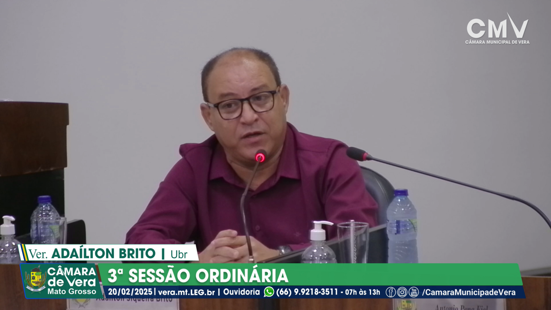 Adaílton indica Homenagem a pioneiros do esporte, Corrida de Rua 13 de Maio e banheiros externos nas UBS