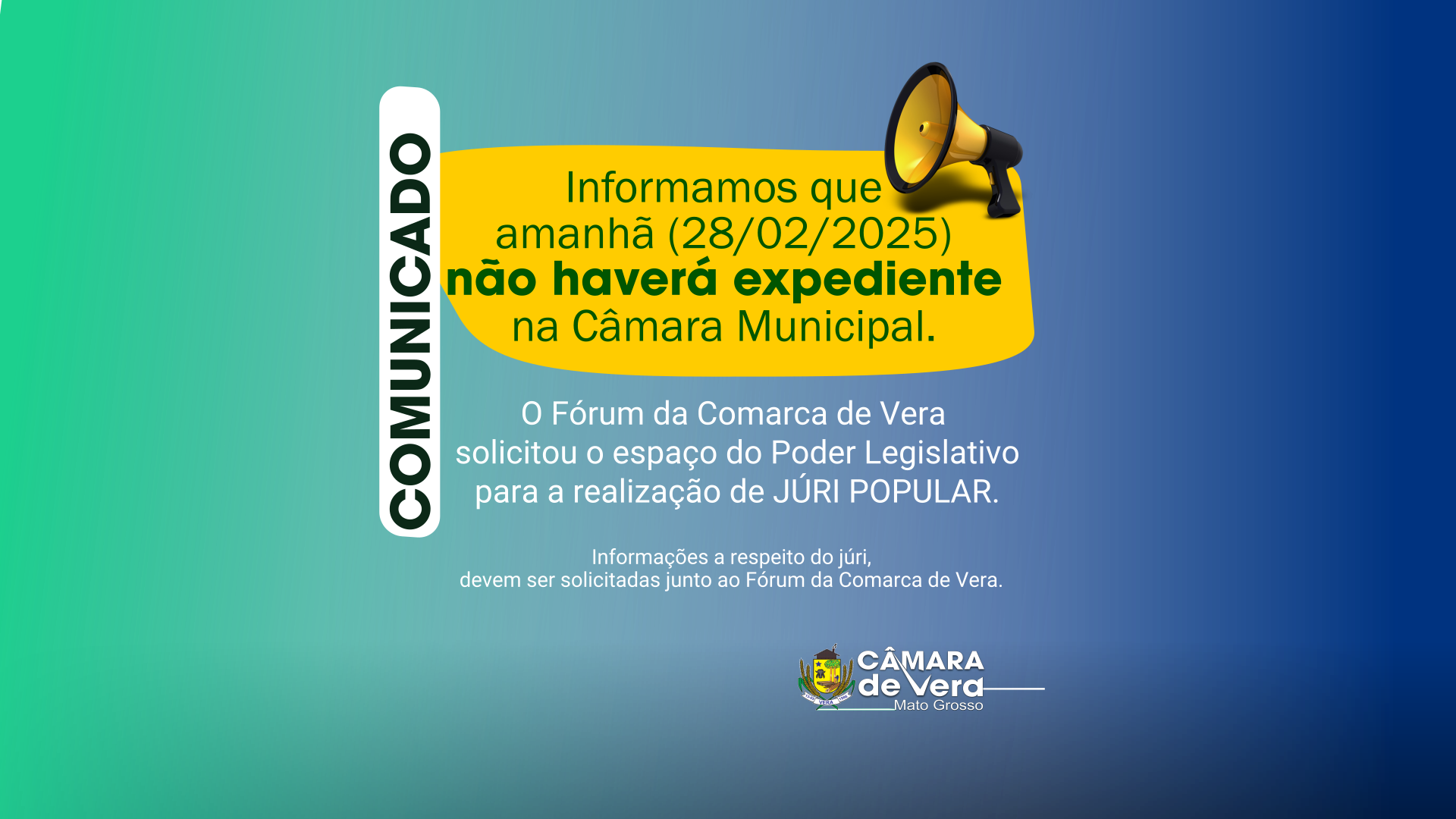Atendimento Legislativo Suspenso!