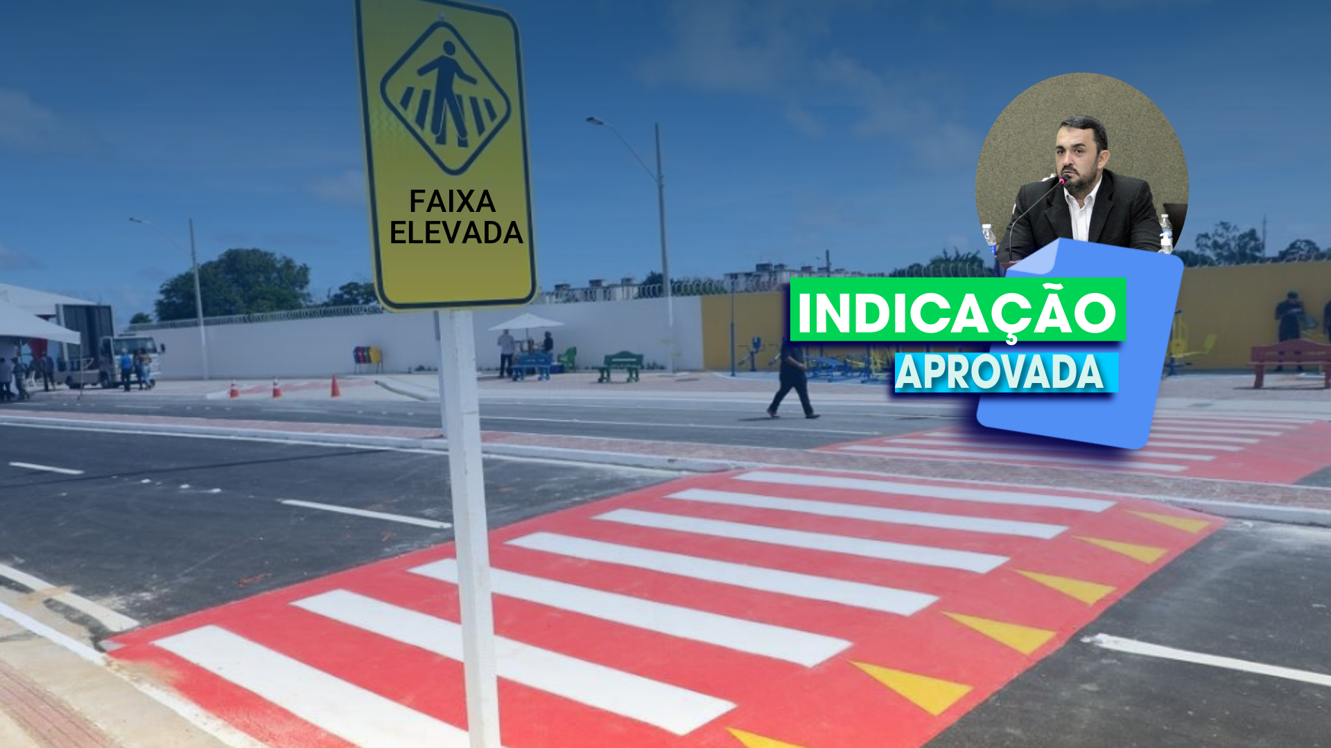INDICAÇÃO 061 - Construção de travessias elevadas na avenida Brasil