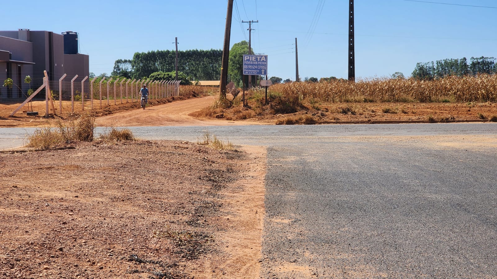 Projeto aprovado possibilita prolongamento e pavimentação da avenida La Paz