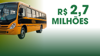 Financiamento de R$ 2,7 milhões para compra de novos ônibus escolares é aprovado