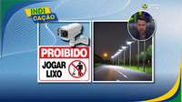Jader indica a instalação de iluminação pública e ações para coibir descarte de lixo em local inapropriado