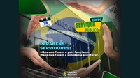 Parabéns a todas as SERVIDORAS e SERVIDORES públicos.