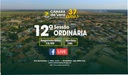 Pauta da 12ª Sessão Ordinária de 2023 Pauta da 12ª Sessão Ordinária de 2023