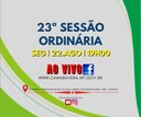 Pauta da 23ª Sessão Ordinária de 2022 Pauta da 23ª Sessão Ordinária de 2022