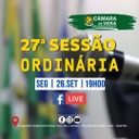 Pauta da 27ª Sessão Ordinária de 2022 Pauta da 27ª Sessão Ordinária de 2022