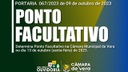 PONTO FACULTATIVO PONTO FACULTATIVO