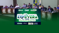 Projeto aprovado autoriza repasse para a realização da 13ª Expovera