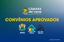 Projetos de convênio com instituições filantrópicas são aprovados pelos vereadores Projetos de convênio com instituições filantrópicas são aprovados pelos vereadores