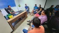 Reunião com secretário de Saúde marca volta do atendimento público na Câmara