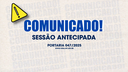 Última Sessão Ordinária do ano é antecipada devido a evento em Cuiabá/MT