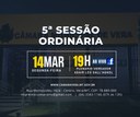 Veja a Pauta da próxima Sessão Ordinária Veja a Pauta da próxima Sessão Ordinária
