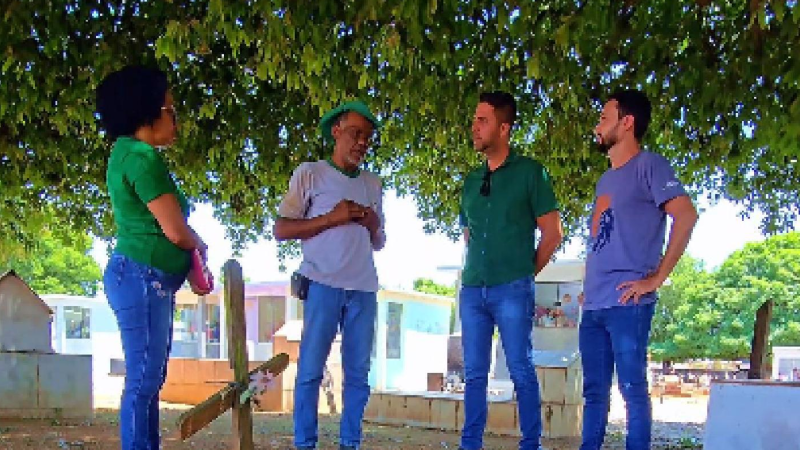 Vereadores visitam cemitério municipal e prometem encaminhar melhorias para estrutura e segurança