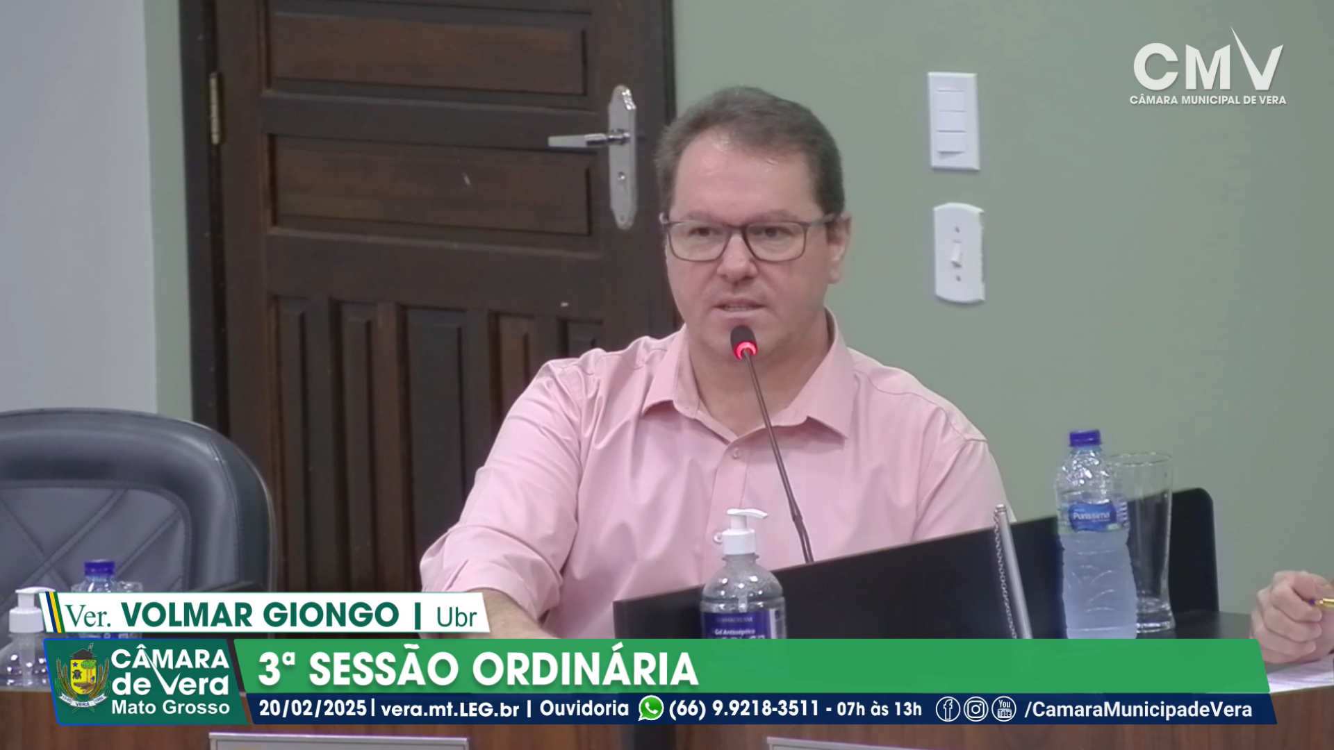 Volmar indica construção de travessia elevada, cobertura da praça e academia e lavanderia para o Lar dos Idosos